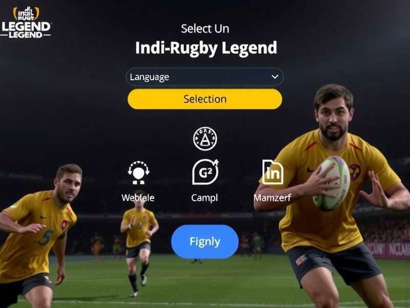 15+ Indian Languages Supported in Indi Rugby Legend Indi Rugby Legend Language Selection