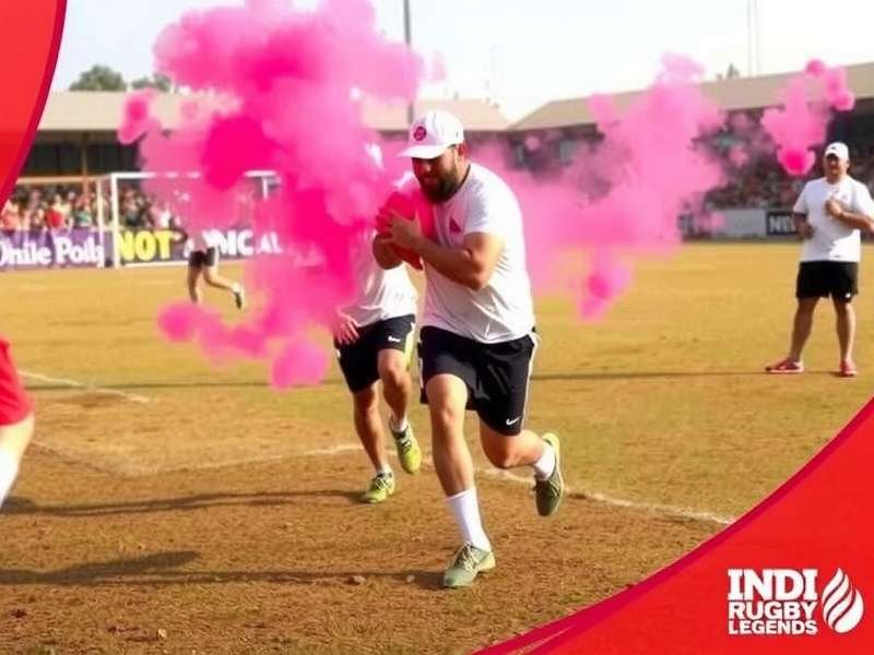 Colorful Holi Celebrations in Indi Rugby Legend Indi Rugby Legend Holi Event